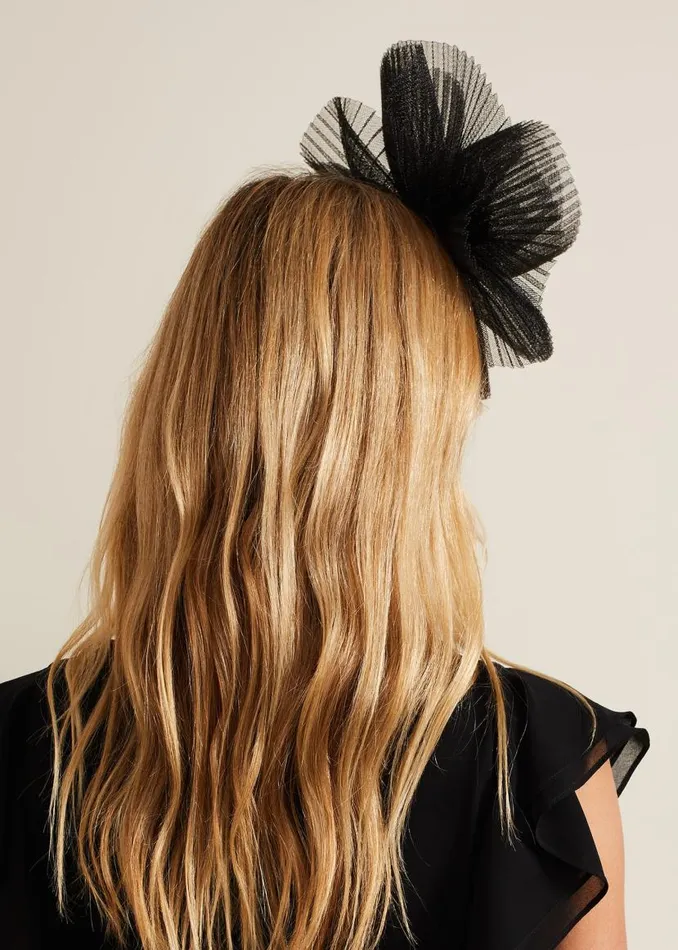 Phase Eight Headbands Freeform Flower Headband Black 8211 Women