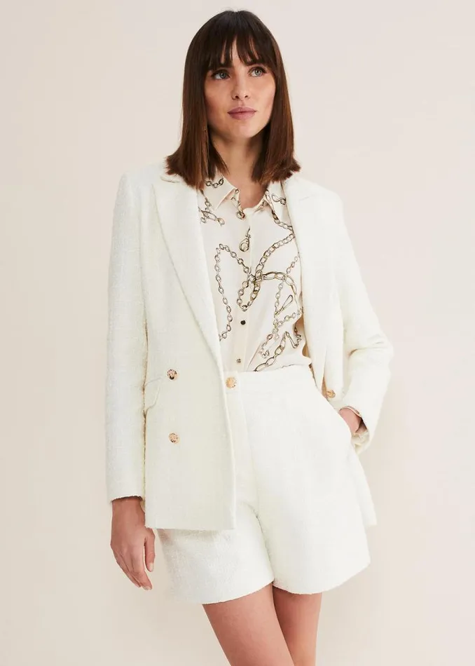 Phase Eight Jackets Auden Cream Blazer Cream 8211 Women