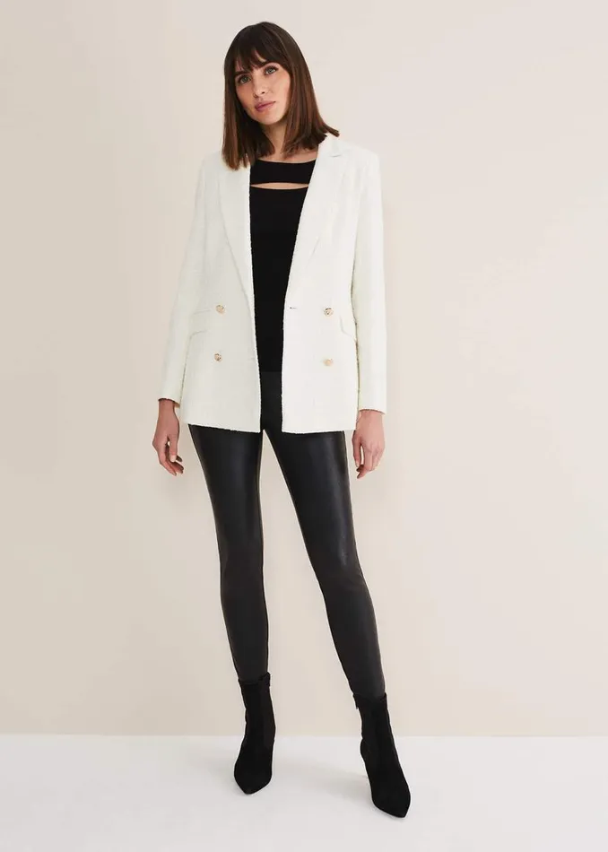 Phase Eight Jackets Auden Cream Blazer Cream 8211 Women
