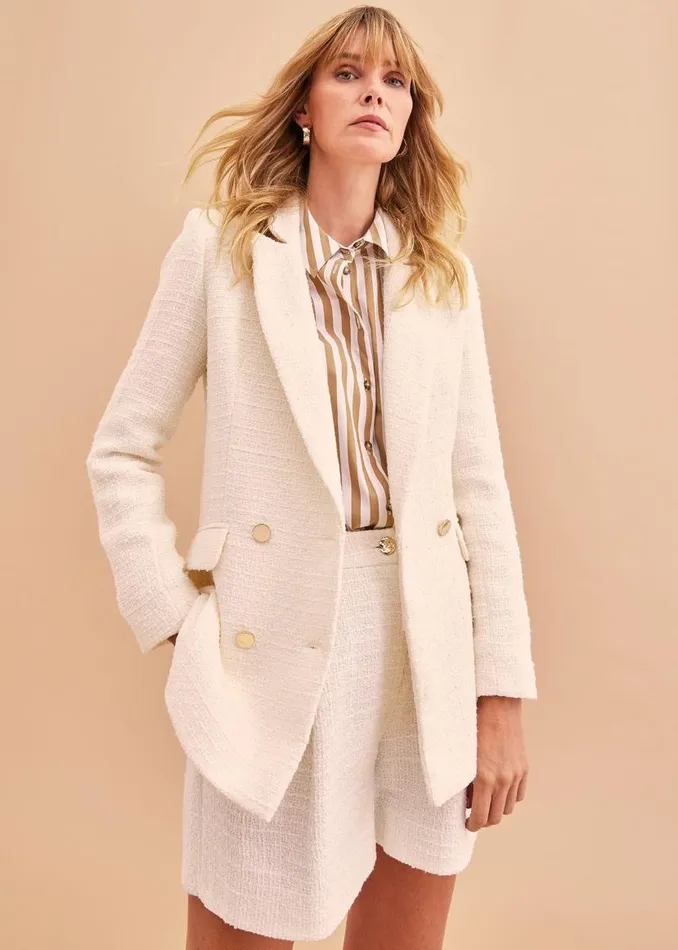 Phase Eight Jackets Auden Cream Blazer Cream 8211 Women