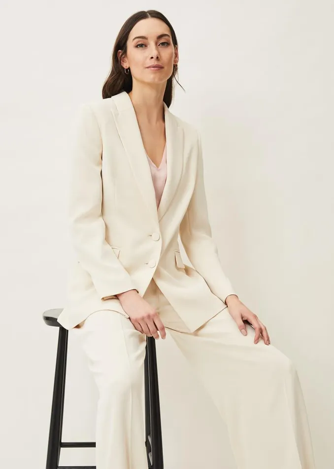 Phase Eight Jackets Cadie Suit Jacket Pearl 8211 Women