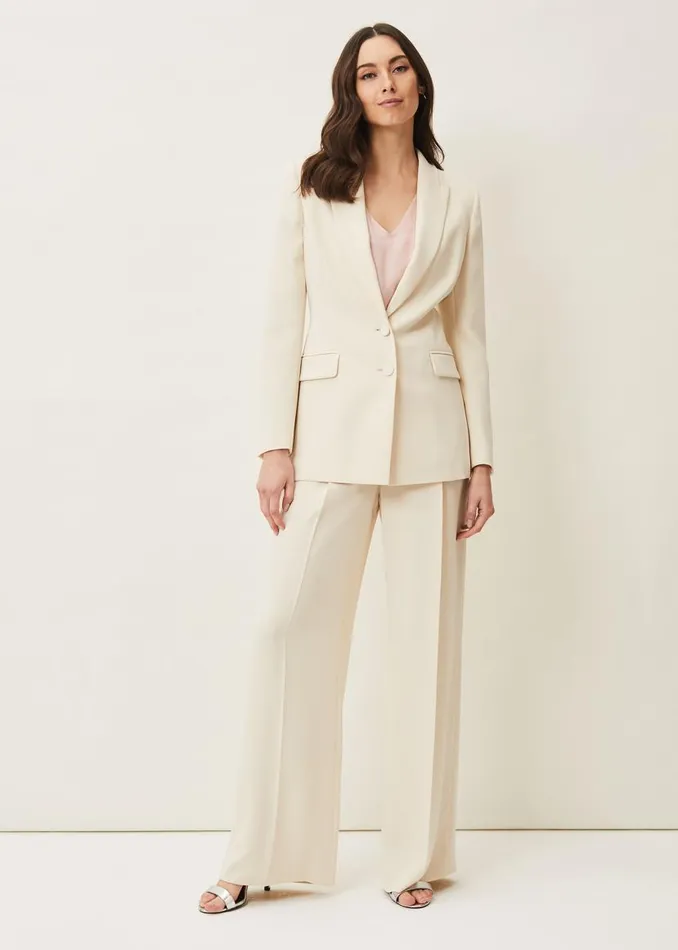 Phase Eight Jackets Cadie Suit Jacket Pearl 8211 Women