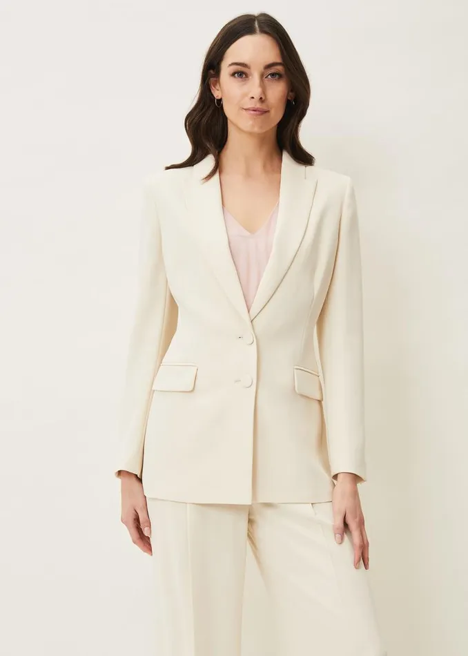 Phase Eight Jackets Cadie Suit Jacket Pearl 8211 Women