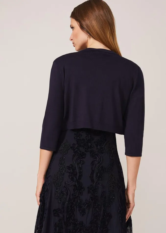 Phase Eight Jackets Elisha Occasion Bolero Navy 8211 Women