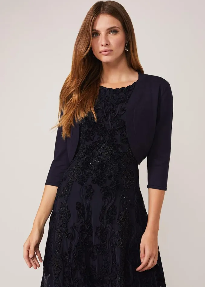 Phase Eight Jackets Elisha Occasion Bolero Navy 8211 Women