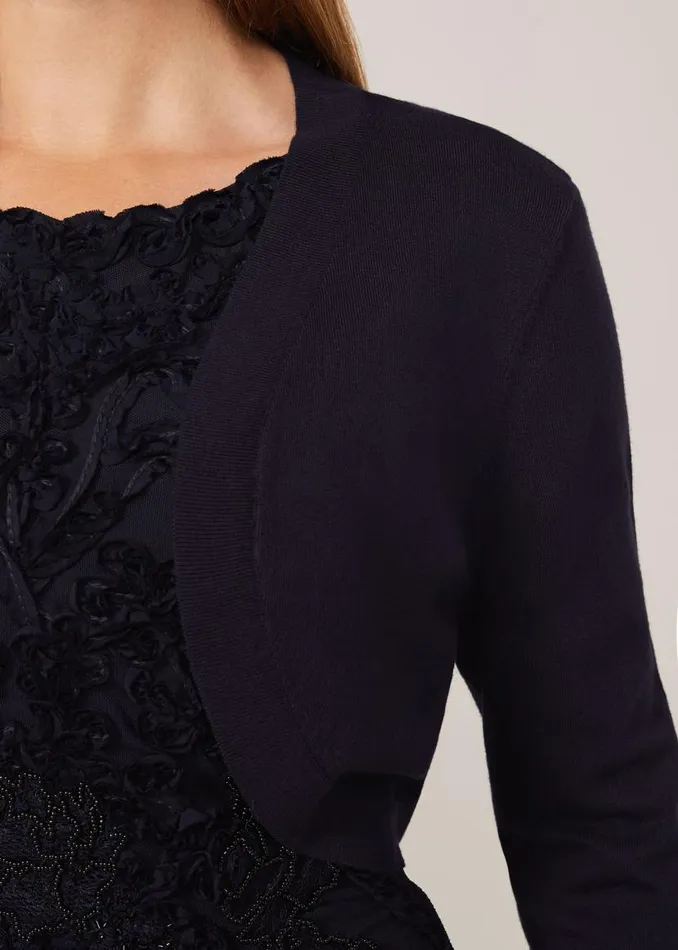 Phase Eight Jackets Elisha Occasion Bolero Navy 8211 Women