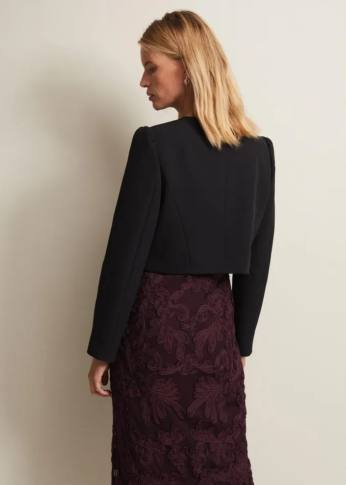 Phase Eight Jackets Nina Black Occasion Jacket Black 8211 Women