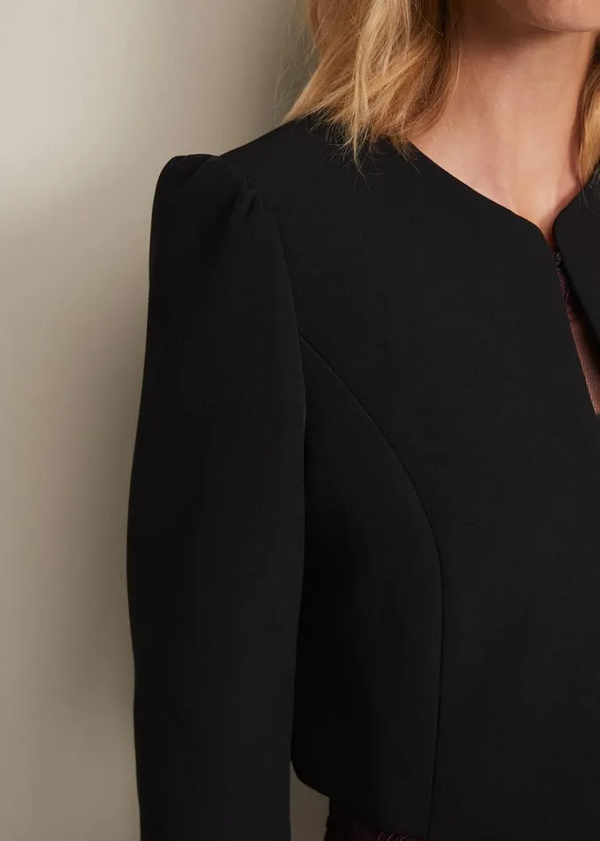 Phase Eight Jackets Nina Black Occasion Jacket Black 8211 Women