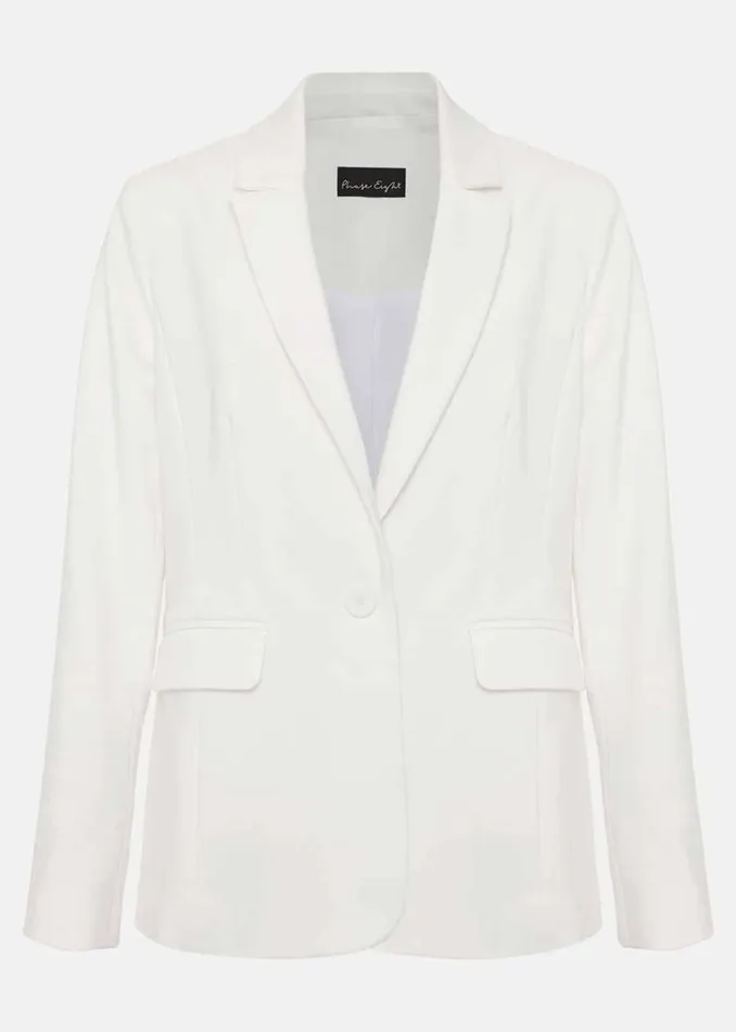 Phase Eight Jackets Ulrica Fitted Suit Jacket White 8211 Women