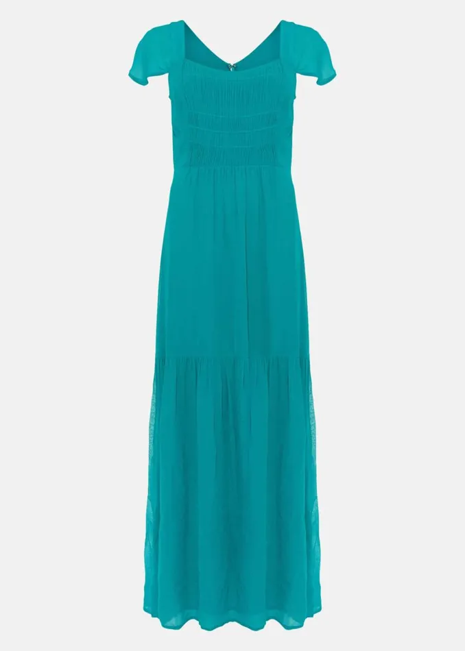 Phase Eight Knitwear Dauphine Maxi Dress Blue 8211 Women