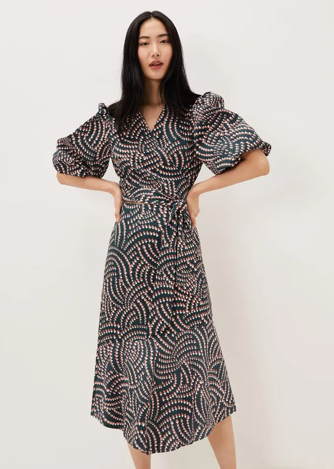 Phase Eight Shirts and Blouses Kiri CoOrd Geo Metric Blouse Ocean Coral 8211 Women Phase Eight Shirts and Blouses Kiri CoOrd Geo Metric Blouse Ocean Coral 8211 Women
