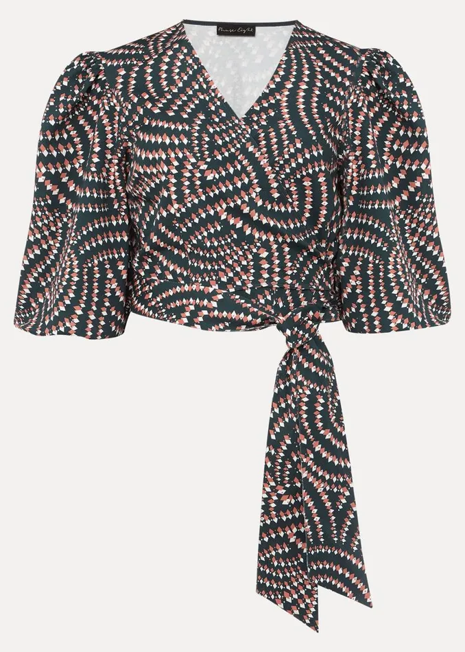 Phase Eight Shirts and Blouses Kiri CoOrd Geo Metric Blouse Ocean Coral 8211 Women Phase Eight Shirts and Blouses Kiri CoOrd Geo Metric Blouse Ocean Coral 8211 Women
