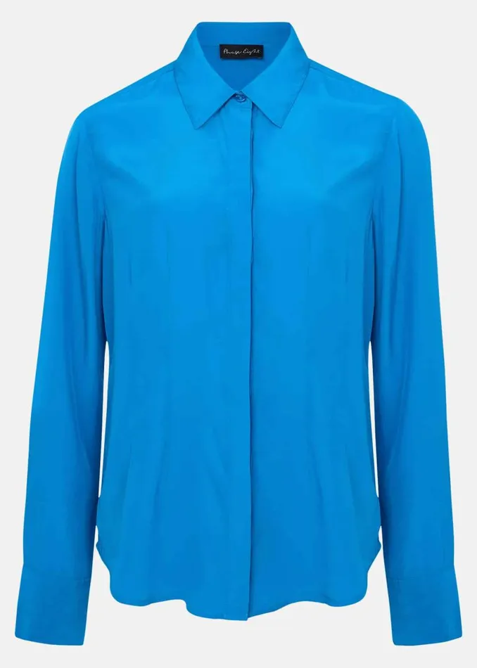 Phase Eight Shirts and Blouses Nadelina Luxe Plain Fitted Shirt Teal 8211 Women Phase Eight Shirts and Blouses Nadelina Luxe Plain Fitted Shirt Teal 8211 Women