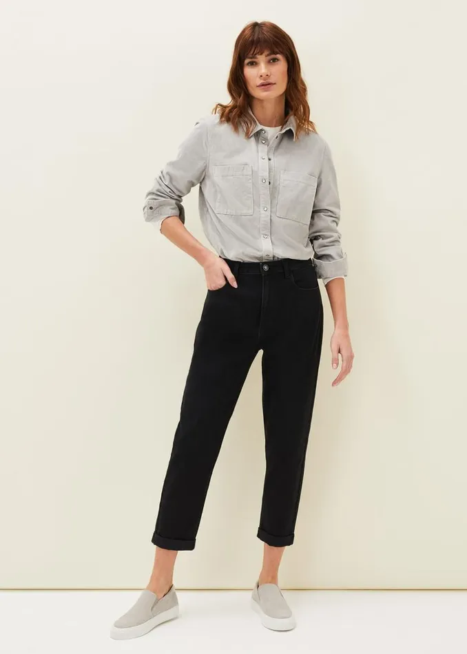 Phase Eight Shirts and Blouses Peggie Corduroy Oversized Shirt Mint 8211 Women