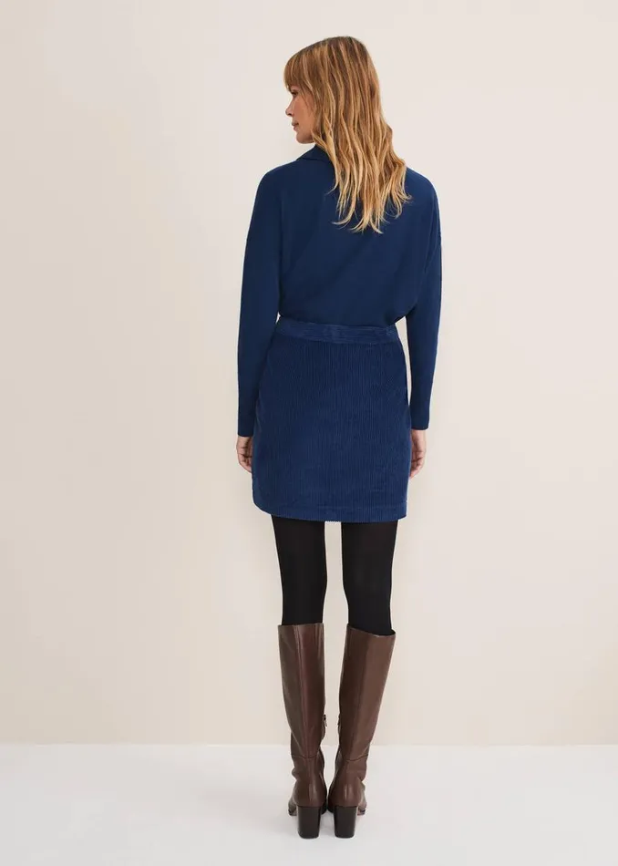 Phase Eight Skirts Kennedy Corduroy Mini Skirt Teal 8211 Women