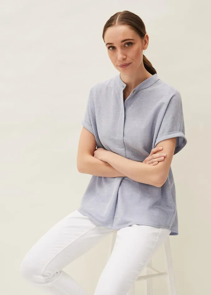 Phase Eight Tops and TShirts Kitty Jersey Shirt Pale Blue 8211 Women