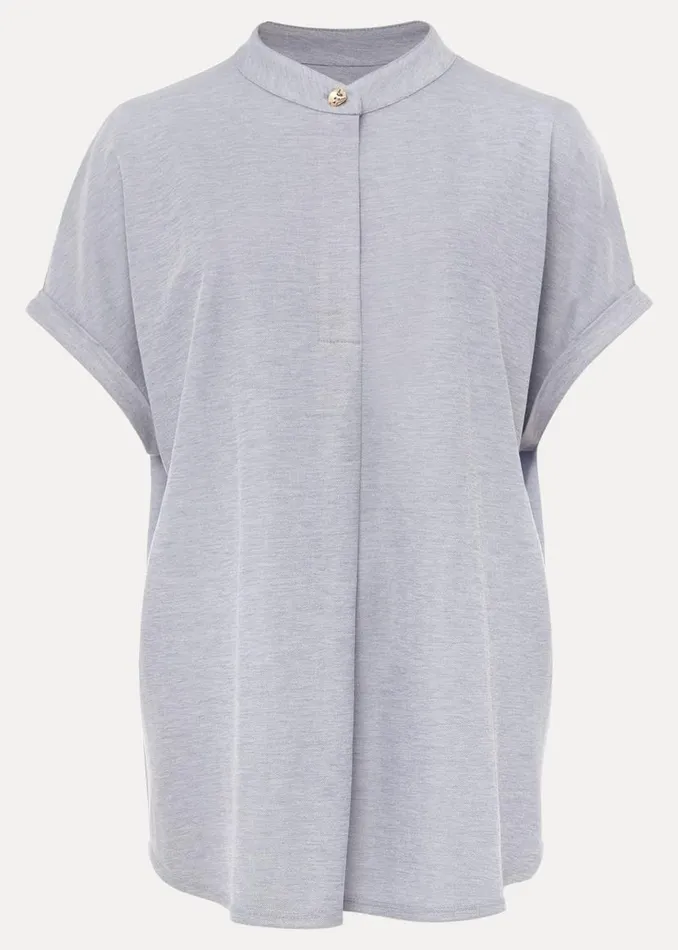 Phase Eight Tops and TShirts Kitty Jersey Shirt Pale Blue 8211 Women