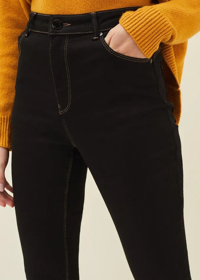 Phase Eight Trousers Abigial Sculpting Skinny Short Jean Black 8211 Women