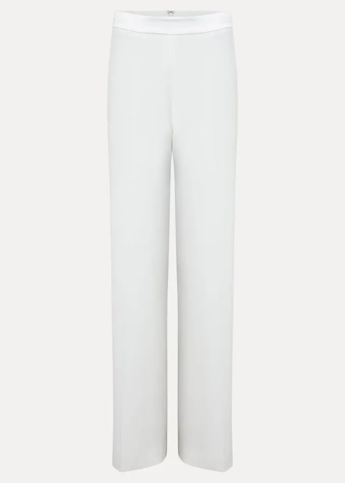 Phase Eight Trousers Beatriz Satin Wide Leg Bridal Trousers Ivory 8211 Women Phase Eight Trousers Beatriz Satin Wide Leg Bridal Trousers Ivory 8211 Women
