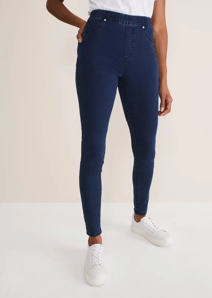 Phase Eight Trousers Eliza Pull On Jegging Denim 8211 Women
