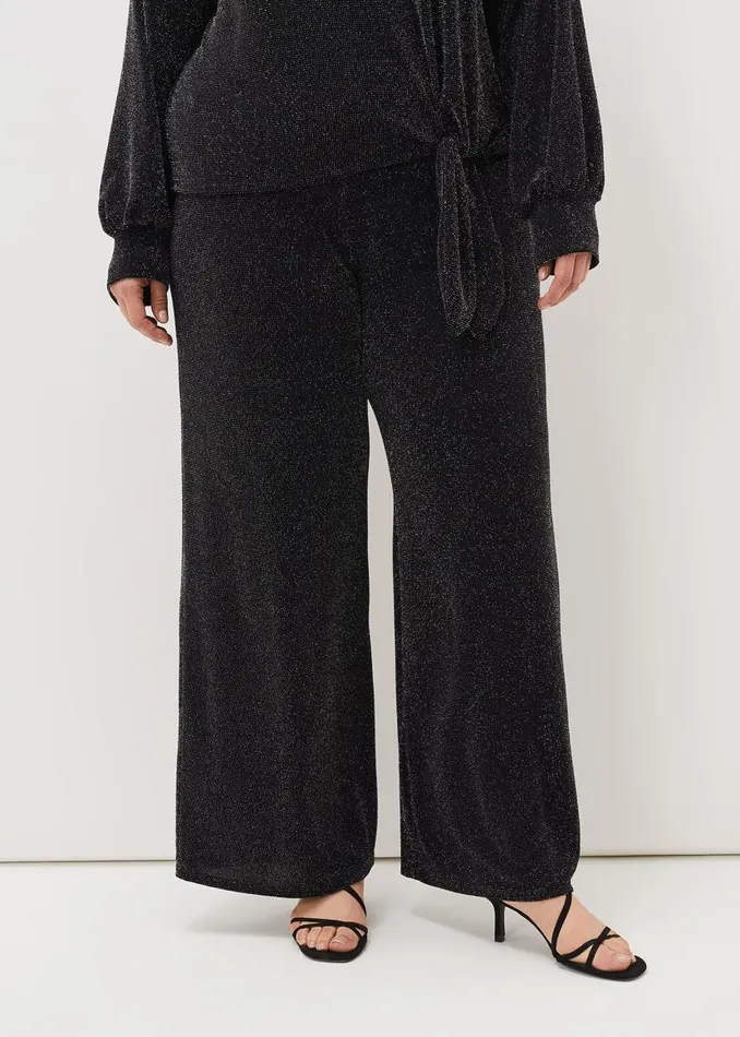 Phase Eight Trousers Mell Shimmer Lurex CoOrd Trousers Blacksilver 8211 Women Phase Eight Trousers Mell Shimmer Lurex CoOrd Trousers Blacksilver 8211 Women