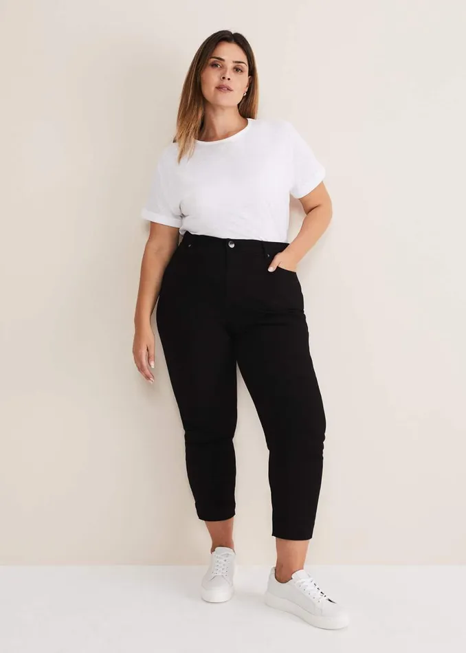 Phase Eight Trousers Ocha Straight Leg Jeans Black 8211 Women