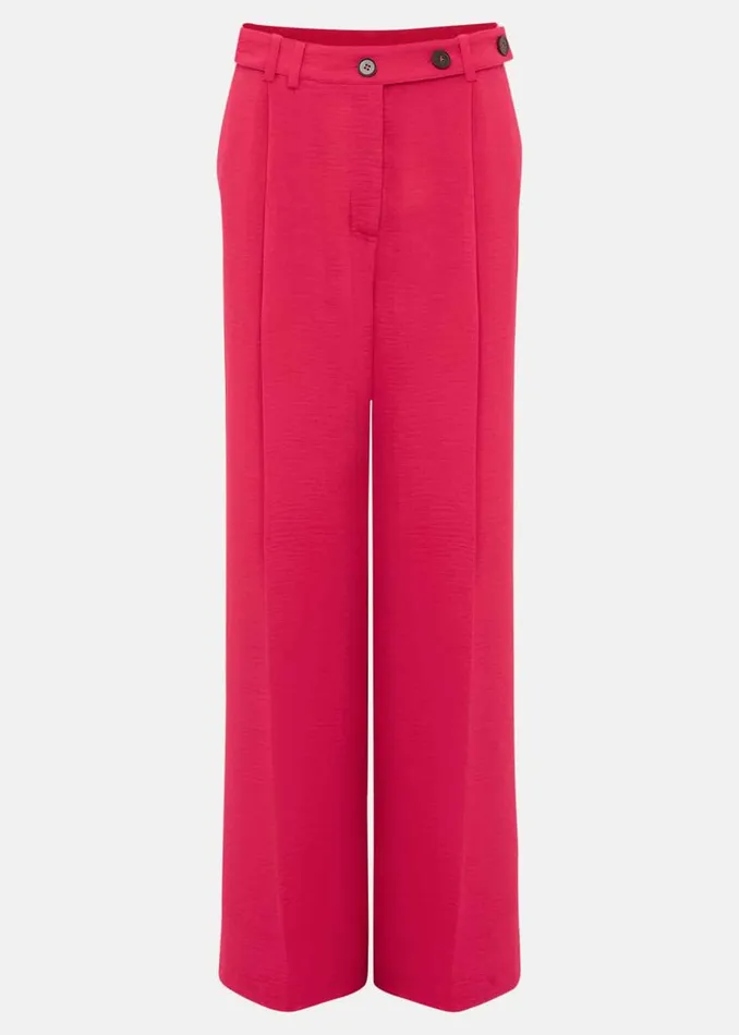 Phase Eight Trousers Opal Wide Leg Trousers Raspberry 8211 Women