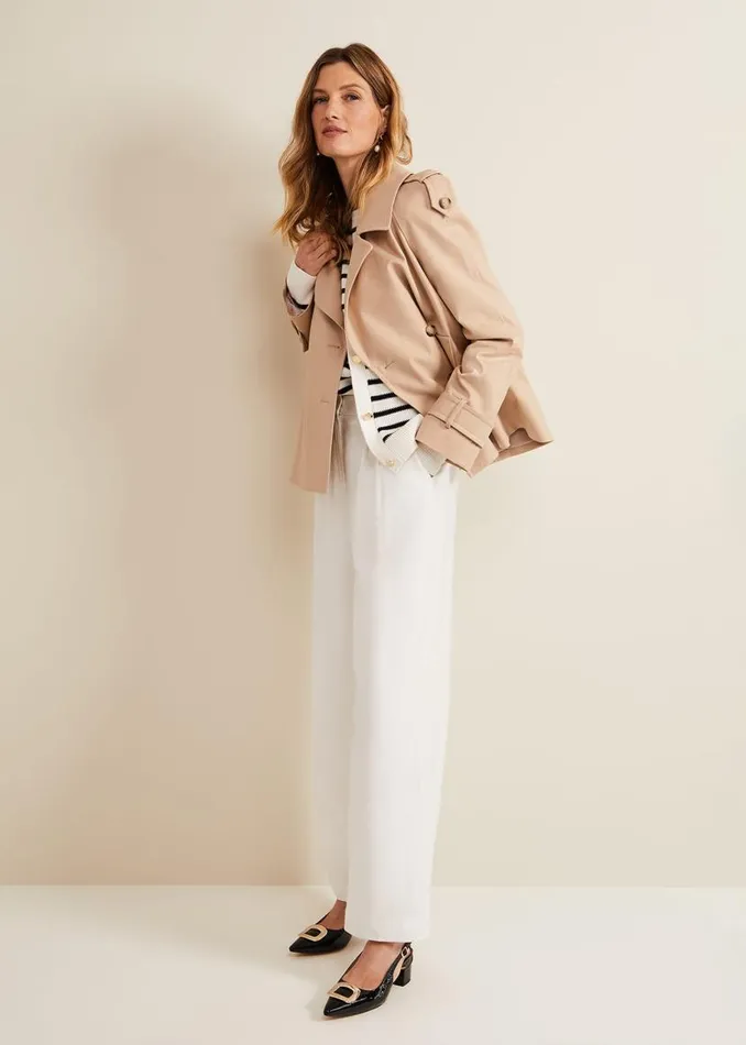 Phase Eight Trousers Tyla White Wide Leg Trouser White 8211 Women