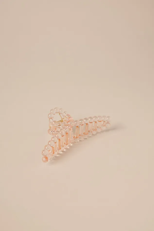 Pink Loop Claw Pink Women Lucky Brand Hair Accessories
