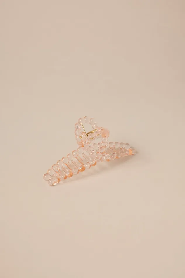 Pink Loop Claw Pink Women Lucky Brand Hair Accessories
