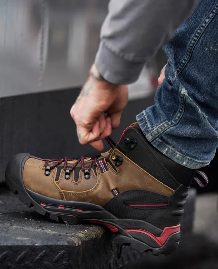 Pittsburgh 6quot Boot Steel Toe Men KEEN Work Boots and Shoes Pittsburgh 6quot Boot Steel Toe Men KEEN Work Boots and Shoes