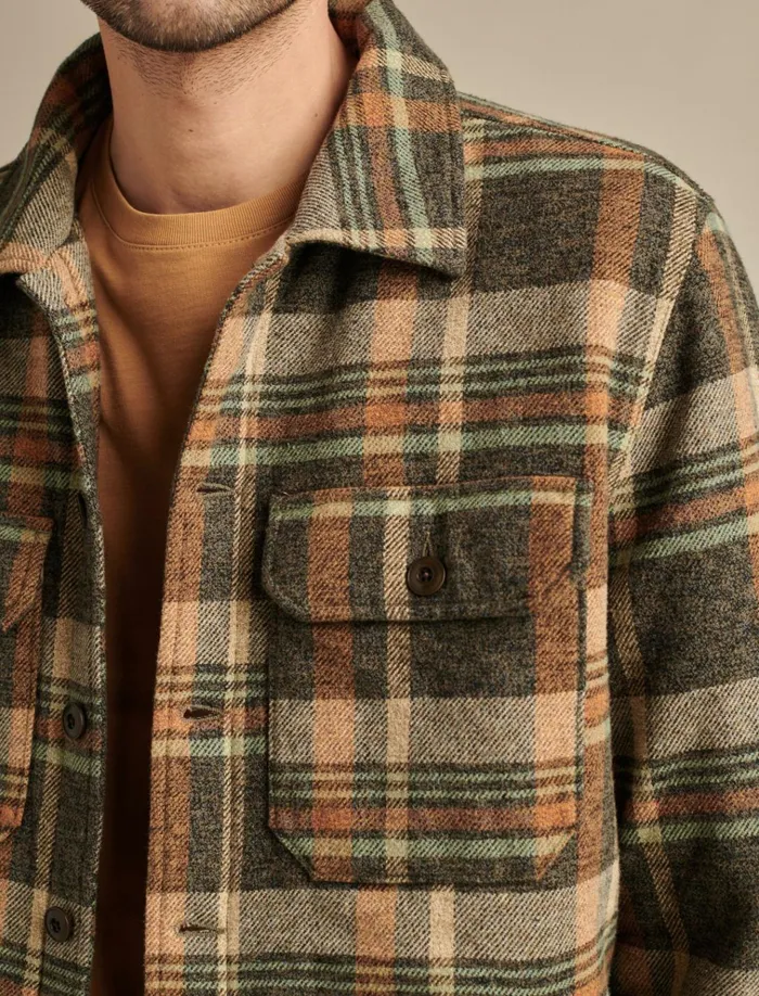 Plaid Shirt Jacket Plaid Multi Men Lucky Brand ButtonDowns