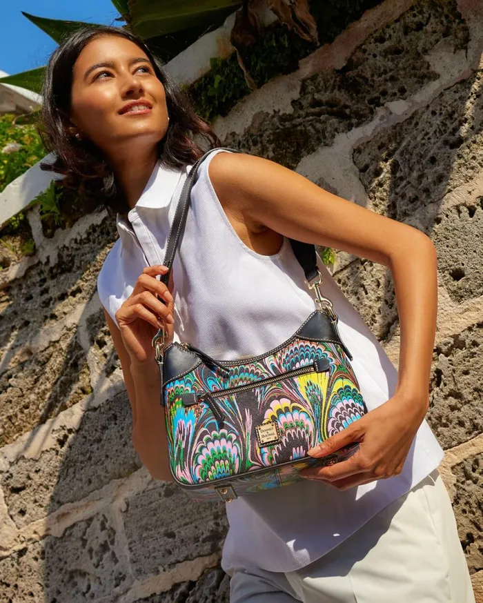 Plumes Small Hobo Black Women Dooney and Bourke Mini Bags