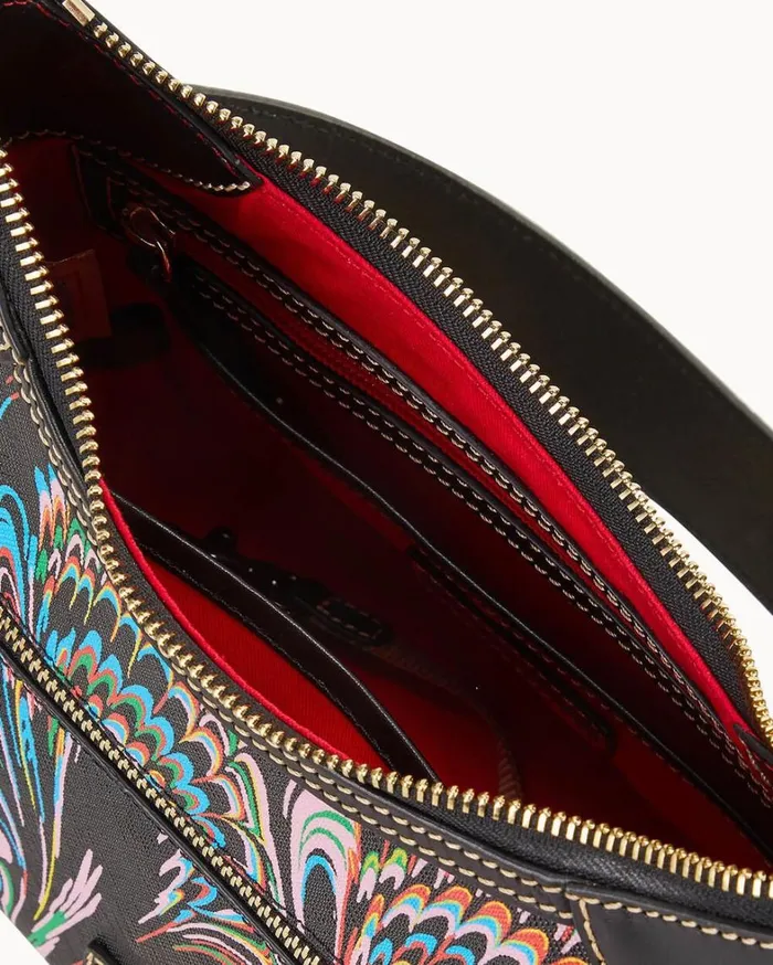 Plumes Small Hobo Black Women Dooney and Bourke Mini Bags