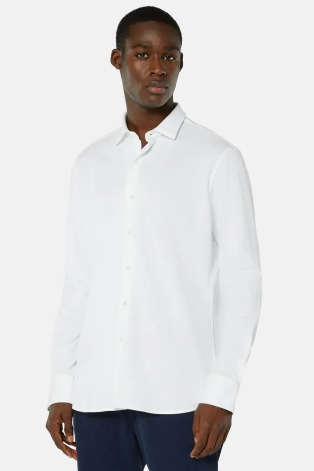 Polo Shirts Men Boggi Milano Regular Fit Performance Pique Polo Shirt White Polo Shirts Men Boggi Milano Regular Fit Performance Pique Polo Shirt White