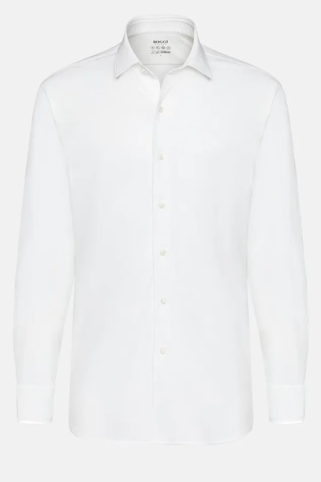 Polo Shirts Men Boggi Milano Regular Fit Performance Pique Polo Shirt White Polo Shirts Men Boggi Milano Regular Fit Performance Pique Polo Shirt White
