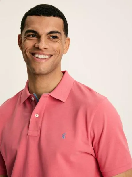Polo Shirts Men Joules Soft Pink Regular Fit Cotton Pique Polo Shirt Polo Shirts Men Joules Soft Pink Regular Fit Cotton Pique Polo Shirt
