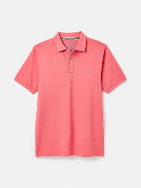 Polo Shirts Men Joules Soft Pink Regular Fit Cotton Pique Polo Shirt Polo Shirts Men Joules Soft Pink Regular Fit Cotton Pique Polo Shirt
