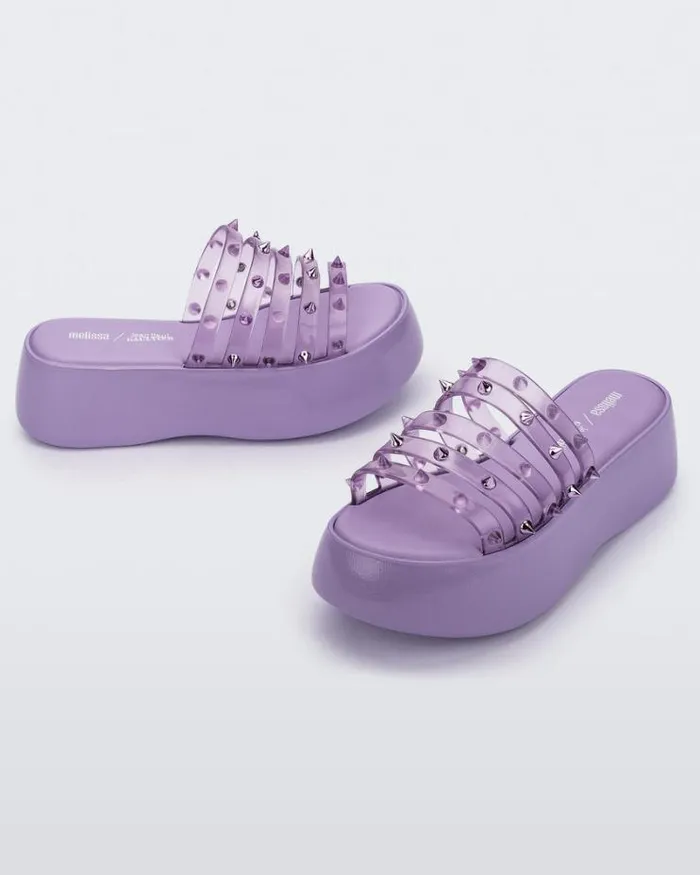 Punk Love Becky Violetclear Lilac Women Melissa Platforms