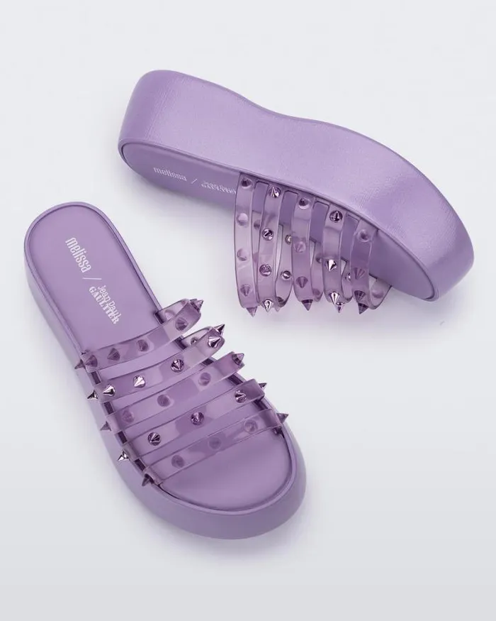 Punk Love Becky Violetclear Lilac Women Melissa Platforms