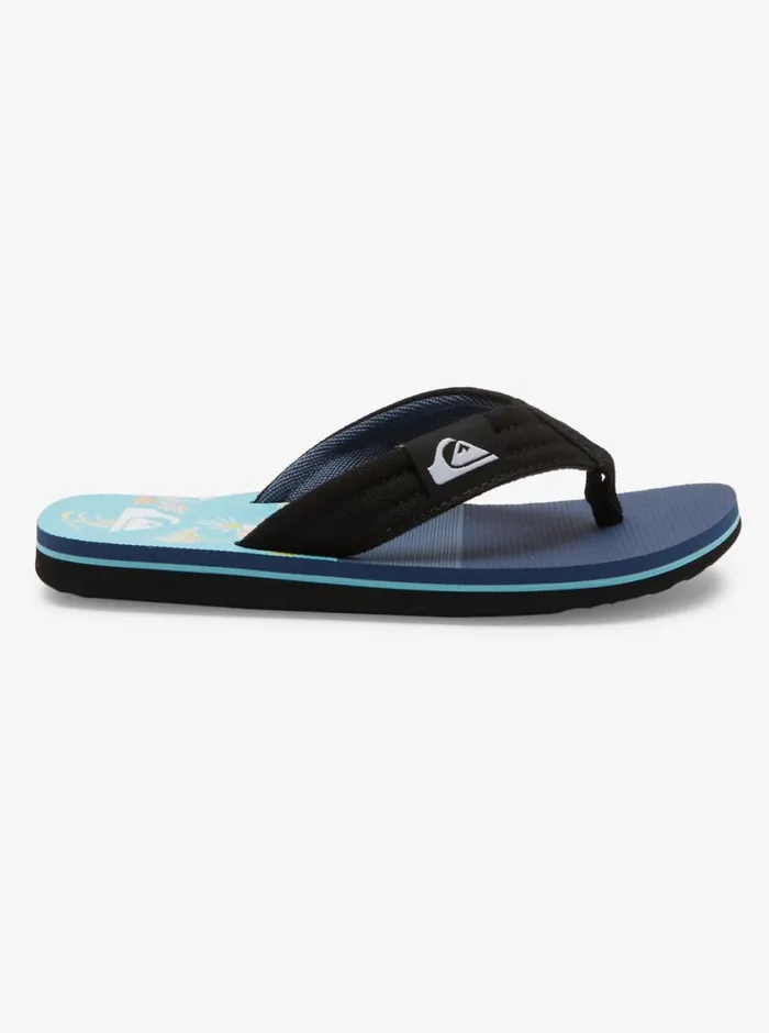 Quiksilver 816 Molokai Layback Sandals Bluebluegrey Boys Sandals Quiksilver 816 Molokai Layback Sandals Bluebluegrey Boys Sandals