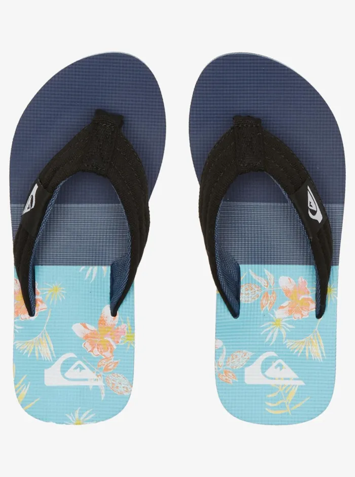 Quiksilver 816 Molokai Layback Sandals Bluebluegrey Boys Sandals Quiksilver 816 Molokai Layback Sandals Bluebluegrey Boys Sandals