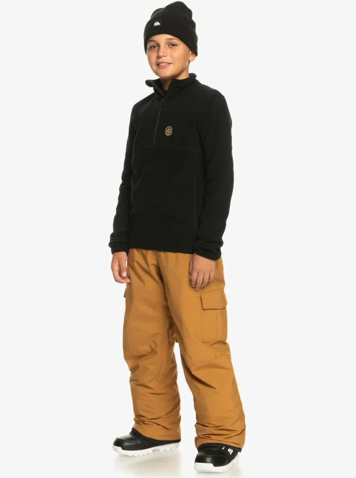 Quiksilver 816 Porter Snow Pants Bone Brown Boys Snow Pants Quiksilver 816 Porter Snow Pants Bone Brown Boys Snow Pants