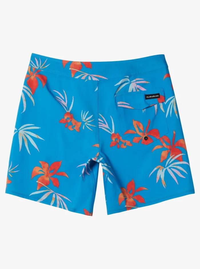 Quiksilver 816 Surfsilk Straight Leg 17034 Boardshorts Swedish Blue Boys Boardshorts