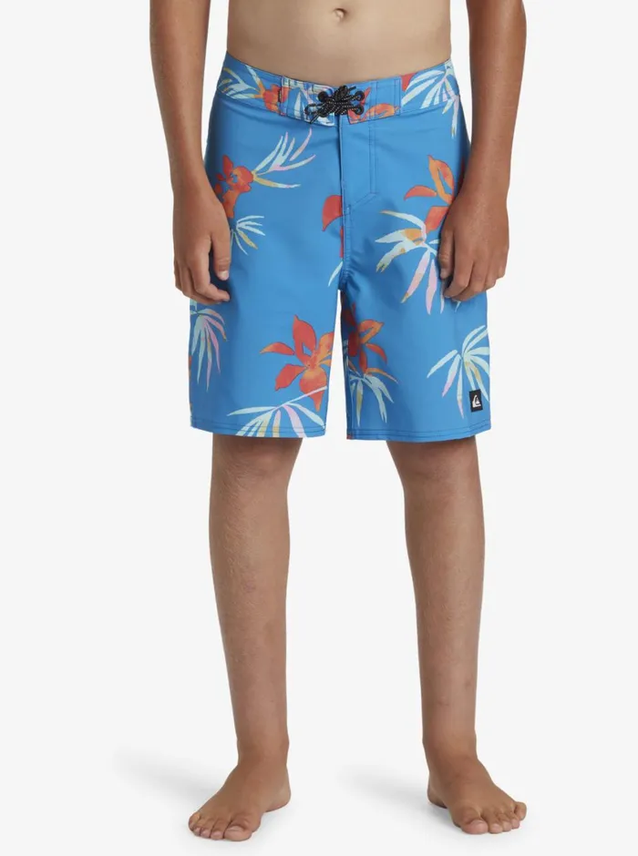 Quiksilver 816 Surfsilk Straight Leg 17034 Boardshorts Swedish Blue Boys Boardshorts