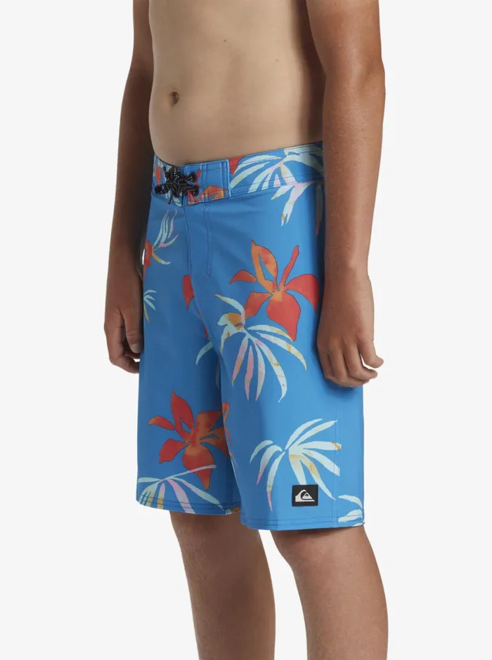 Quiksilver 816 Surfsilk Straight Leg 17034 Boardshorts Swedish Blue Boys Boardshorts