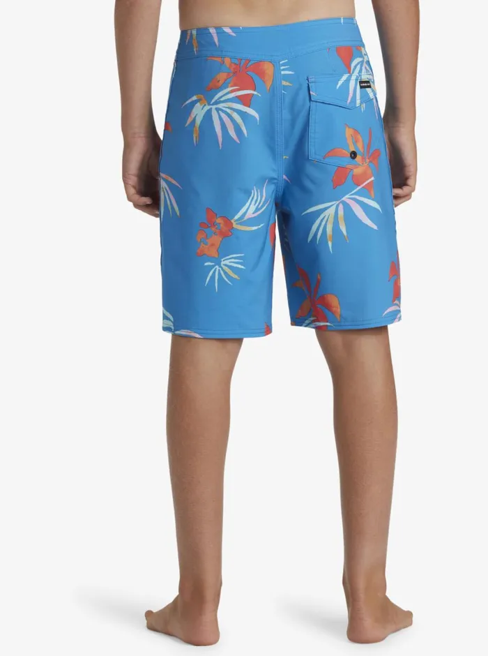 Quiksilver 816 Surfsilk Straight Leg 17034 Boardshorts Swedish Blue Boys Boardshorts