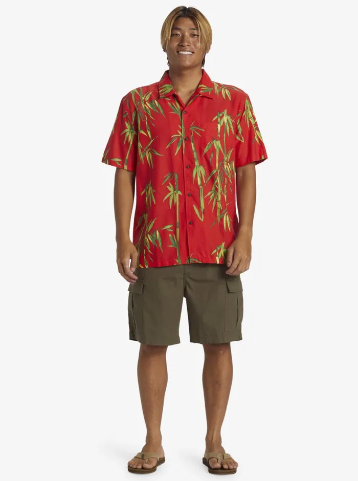 Quiksilver Bamboo DNA Island Short Sleeve Woven Shirt Salsa Dna Aop Better Ss Mens Shirts and Polos Quiksilver Bamboo DNA Island Short Sleeve Woven Shirt Salsa Dna Aop Better Ss Mens Shirts and Polos