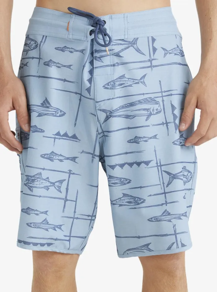 Quiksilver Bento Box 19034 Boardshorts Bento Dusk Blue MensWaterman Shorts and Amphibians Quiksilver Bento Box 19034 Boardshorts Bento Dusk Blue MensWaterman Shorts and Amphibians