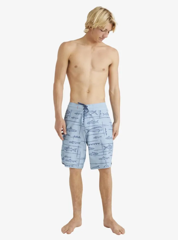 Quiksilver Bento Box 19034 Boardshorts Bento Dusk Blue MensWaterman Shorts and Amphibians Quiksilver Bento Box 19034 Boardshorts Bento Dusk Blue MensWaterman Shorts and Amphibians